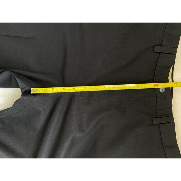 Croft & Barrow Men's Dress Pants Black 36x30 Classic Fit Stretch Work Wedding - Picture 7 of 9